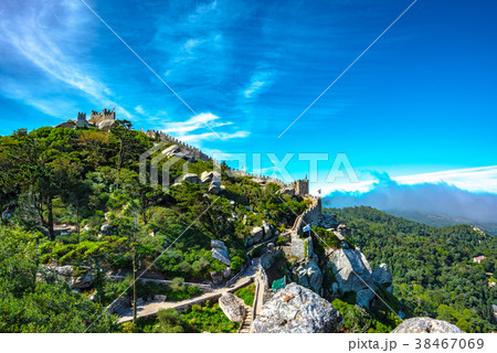 ムーアの城壁-ポルトガル ムーアの城壁-ポルトガル 38467069