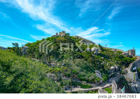 ムーアの城壁-ポルトガル 38467083