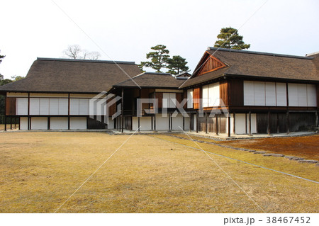 冬の桂離宮 書院 庭園 京都 冬の桂離宮 書院 庭園 京都 38467452