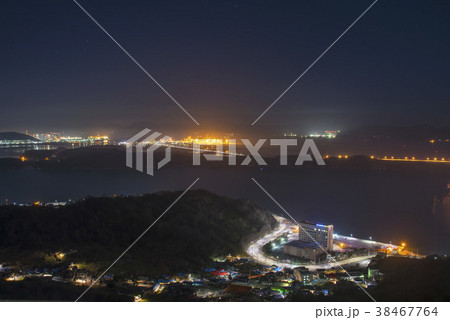 海 橋 夜景 38467764