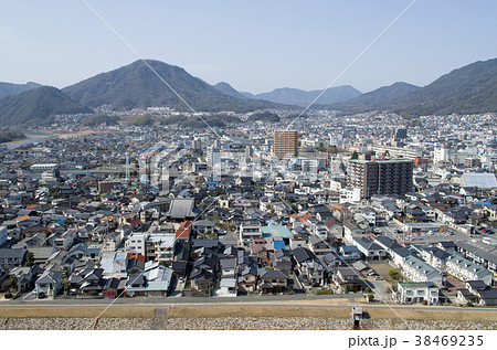 広島市安佐北区可部の街並 38469235