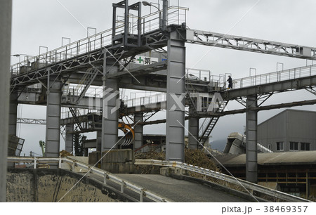 製糖工場　産業　工場　砂糖　製糖　精糖　サトウキビ 38469357