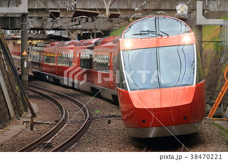 小田急ロマンスカー Gseの写真素材