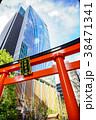 高層ビルと鳥居 38471341