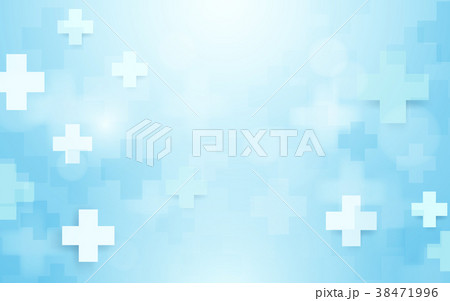 Abstract geometric medical cross shape background. Abstract geometric medical cross shape background. 38471996
