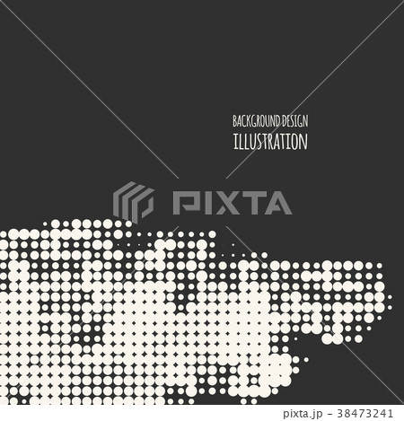 abstract grunge halftone dot texture 38473241