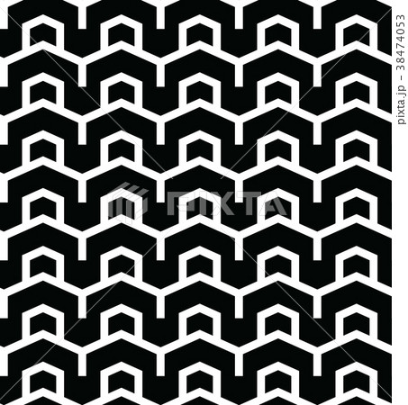 Geometric seamless vector pattern 38474053