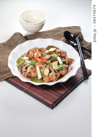 fried pork fried pork 38474874