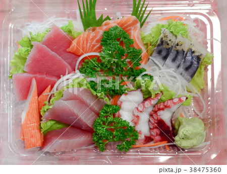 Japanese cuisine, Sashimi 38475360