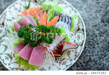 Japanese cuisine, Sashimi 38475362