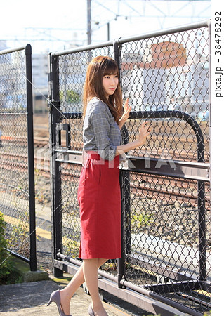 若い女性のポートレート スナップショット 若い女性のポートレート スナップショット 38478292