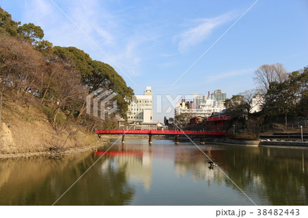 河底池と天王寺ビル街 河底池と天王寺ビル街 38482443