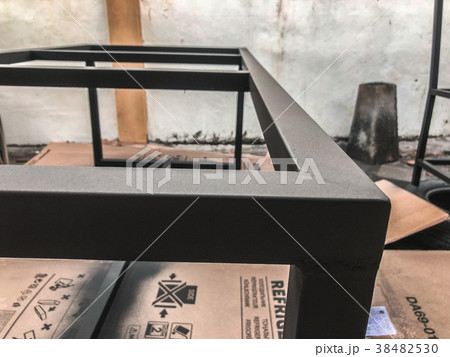 Table legs black iron 38482530
