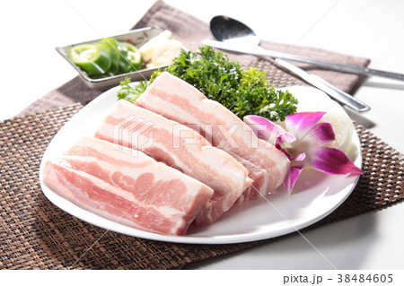 raw pork 38484605