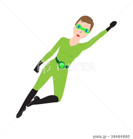 Superwoman cartoon character 38484880