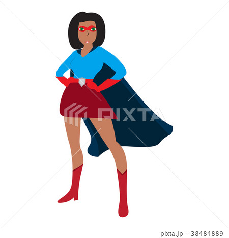 Superwoman cartoon character 38484889