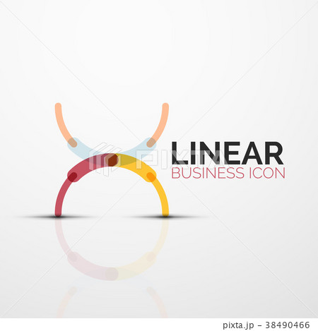 Outline minimal abstract geometric linear business 38490466