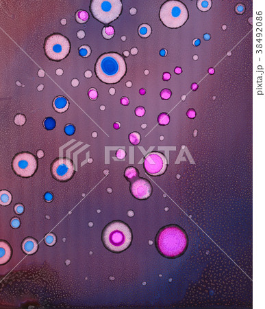 Colorful background hand drawn with bright inks 38492086