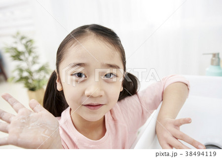 少女 子供 韓国人 38494119