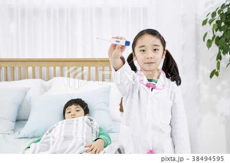 枕 子供 温度計 38494595