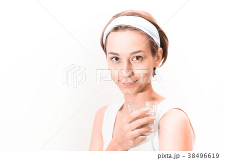女性・クリーンな水のイメージ 38496619