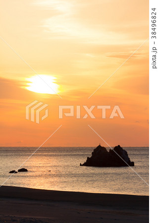 [愛知県]　大石海岸　太平洋ロングビーチ　日の出 38496824
