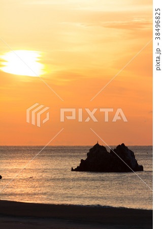[愛知県]　大石海岸　太平洋ロングビーチ　日の出 38496825