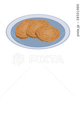 食材食品いろいろさつま揚げのイラスト素材 38501960 Pixta