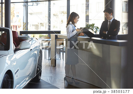 自動車ディーラー　社員　男女 38503177