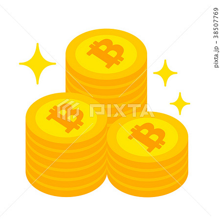 ビットコイン束キラキラ 38507769