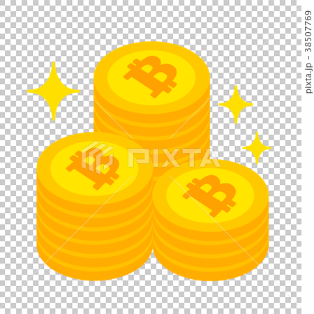 ビットコイン束キラキラ 38507769
