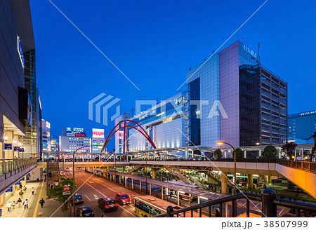 立川駅夜景 38507999