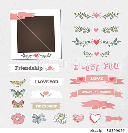 Wedding vector frame 38509026