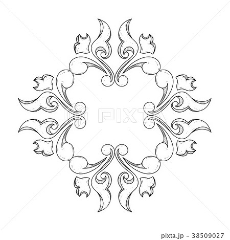 Floral ornament 38509027