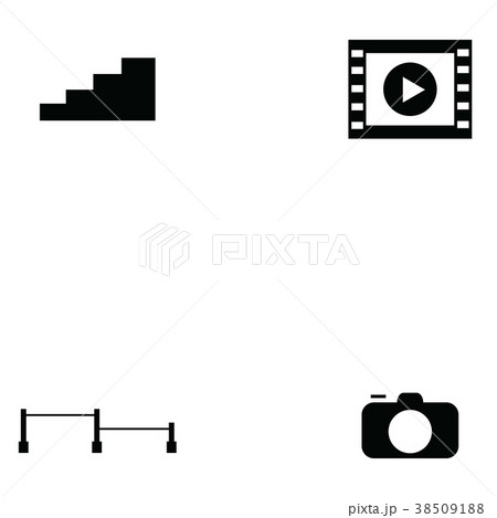 skateboard icon set skateboard icon set 38509188