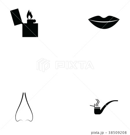 smoking icon set 38509208
