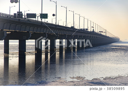 海 風景 仁川大橋 38509895