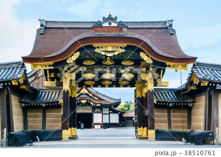 京都 二条城　唐門 38510761