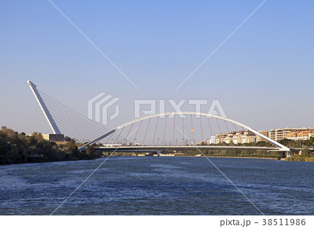 Alamillo bridge over Guadalquivir, Seville 38511986