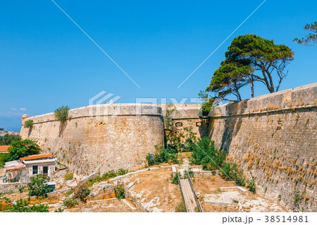 venetian fortress Fortezza in Rethymno on Crete venetian fortress Fortezza in Rethymno on Crete 38514981