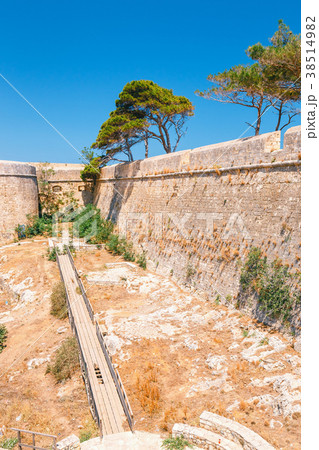 venetian fortress Fortezza in Rethymno on Crete venetian fortress Fortezza in Rethymno on Crete 38514982