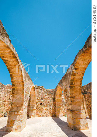 venetian fortress Fortezza in Rethymno on Crete venetian fortress Fortezza in Rethymno on Crete 38514987