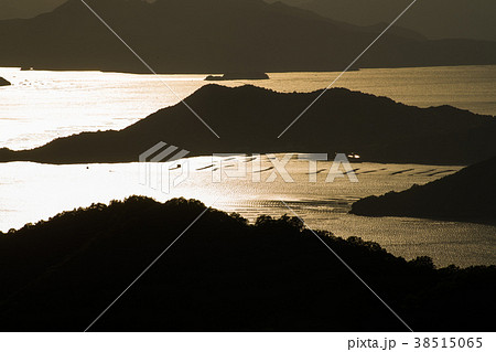 絵下山よりの夕景 38515065