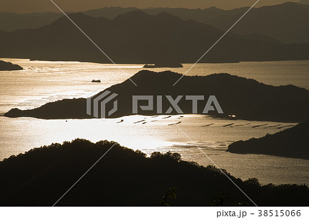 絵下山よりの夕景 38515066