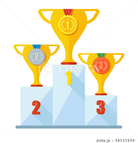 winner podium gold silver bronze winner podium gold silver bronze 38515939