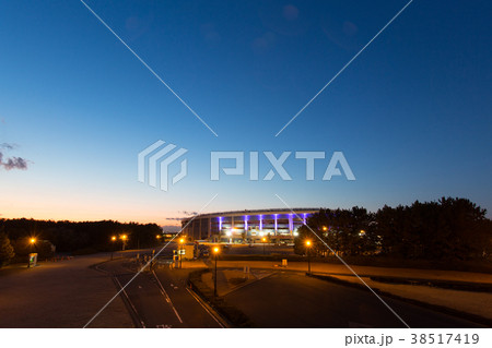 ＺＯＺＯマリンスタジアムの夕暮れ 38517419