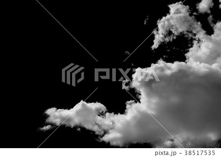Clouds over black. 38517535