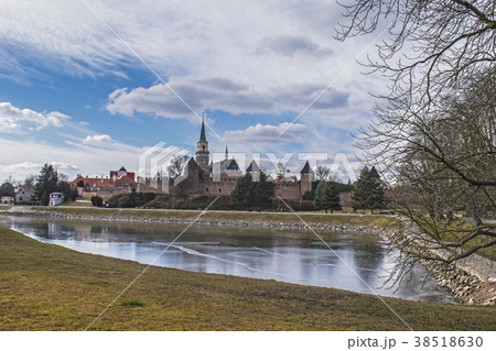 Town fortification in Nymburk, Czech republic 38518630