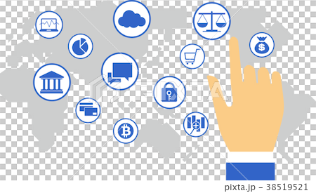 fintech＿イラスト 38519521