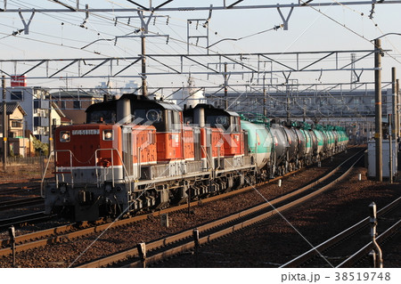 DD51形1100番台　ディーゼル機関車　牽引貨物列車 38519748